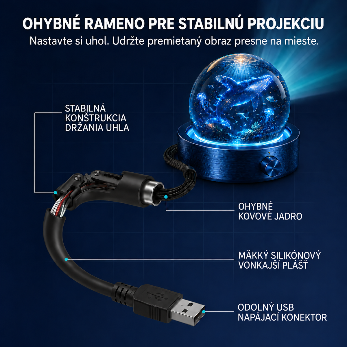 BILLHOL® 2026 PRO MAX – 5D inteligentný projektor svetov 🎗️ Vytvorte viac ako 100 pohlcujúcich svetov s Bluetooth ovládaním a vstavanými zvukovými efektmi.
