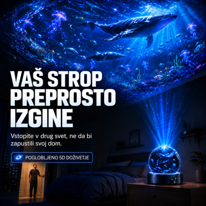 BILLHOL®🪐🌈  2026 PRO MAX 5D – pametni projektor več kot 100 osupljivih svetov z Bluetooth upravljanjem in zvočnimi učinki