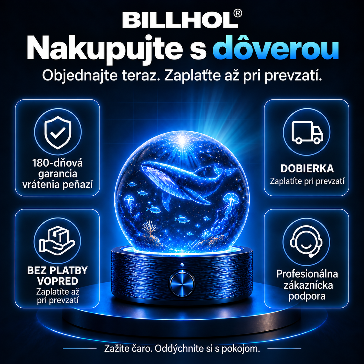 BILLHOL® 2026 PRO MAX – 5D inteligentný projektor svetov 🎗️ Vytvorte viac ako 100 pohlcujúcich svetov s Bluetooth ovládaním a vstavanými zvukovými efektmi.