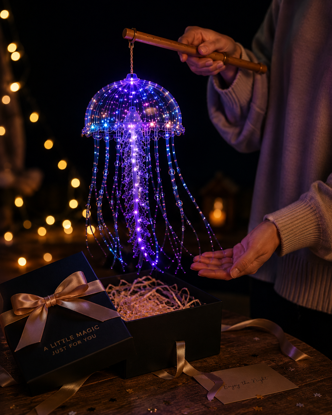 BILLHOL® Glow Jellyfish Lantern ✨ – Carry a Little Ocean After Dark