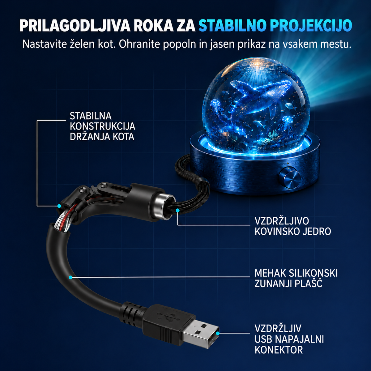 BILLHOL®🪐🌈  2026 PRO MAX 5D – pametni projektor več kot 100 osupljivih svetov z Bluetooth upravljanjem in zvočnimi učinki