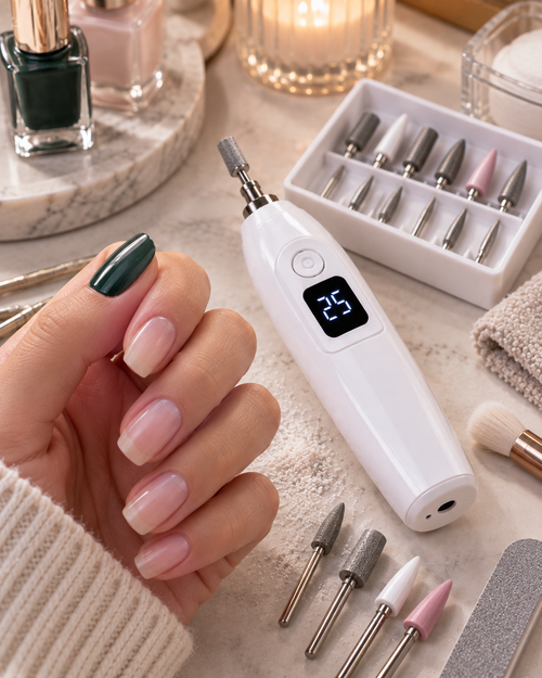 BILLHOL® Precision Electric Nail Drill – Remove, Shape, Smooth & Refine