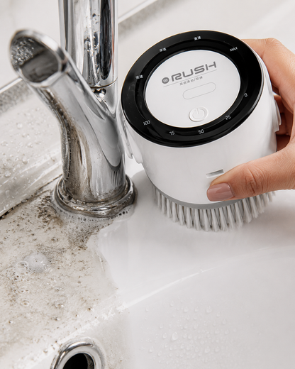 BILLHOL® Cordless Detail Cleaning Brush – Compact 3-Head Electric Scrubber