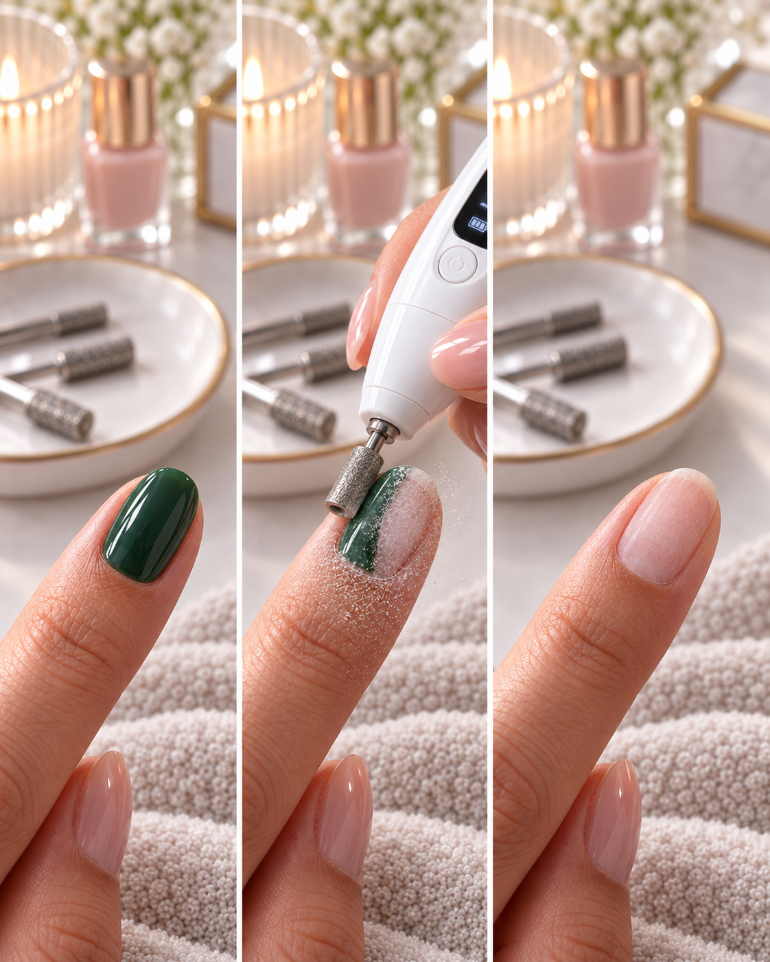 BILLHOL® Precision Electric Nail Drill – Remove, Shape, Smooth & Refine