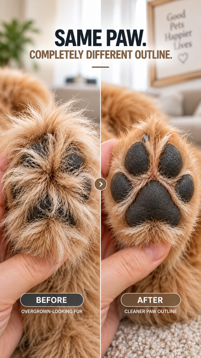 BILLHOL® Precision Paw Trimmer — Clear the Fur. Reveal the Paw.