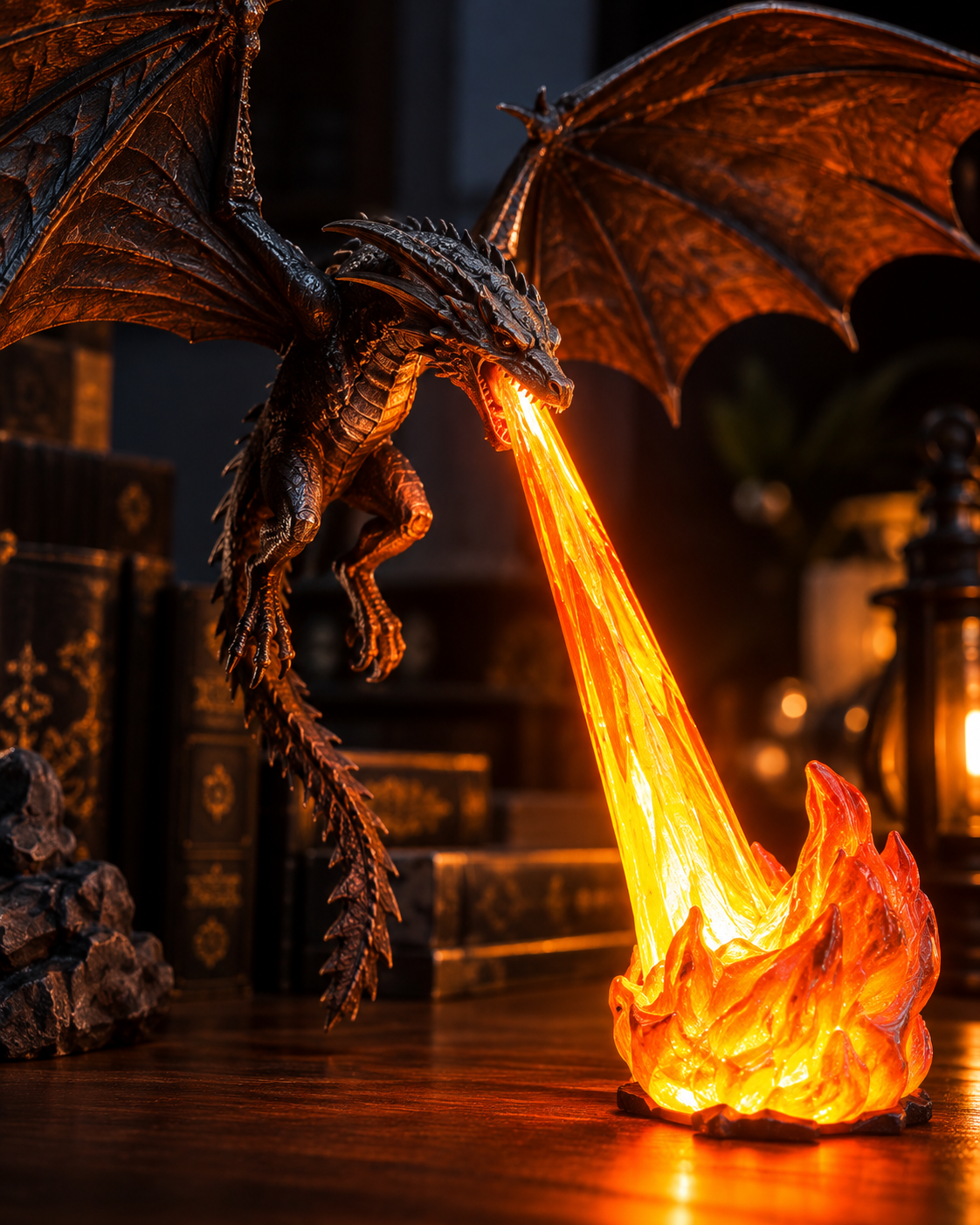 BILLHOL® Dragon Breath Night Lamp – Wake the Dragon After Dark