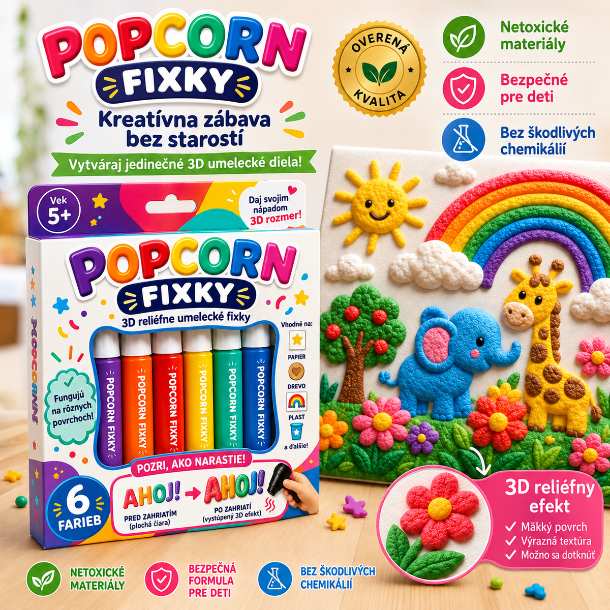 BILLHOL®  🖼️3D reliéfne pero – Premeňte obyčajné kresby na farebné 3D diela