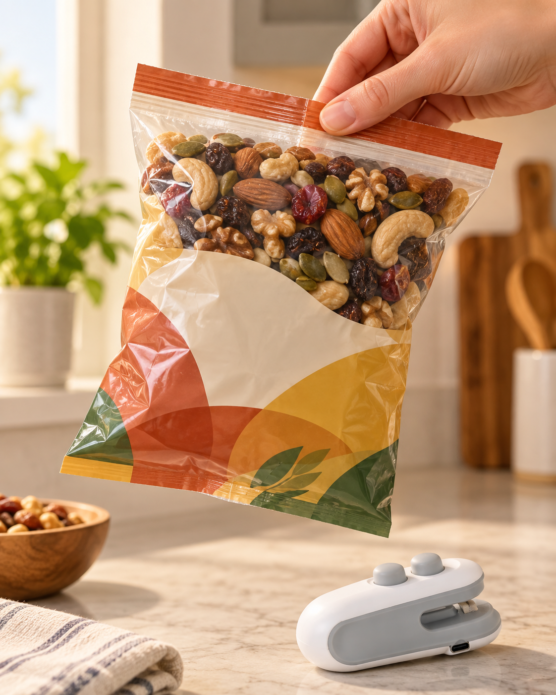 BILLHOL® Mini Bag Sealer – Reseal Open Snack Bags in Seconds