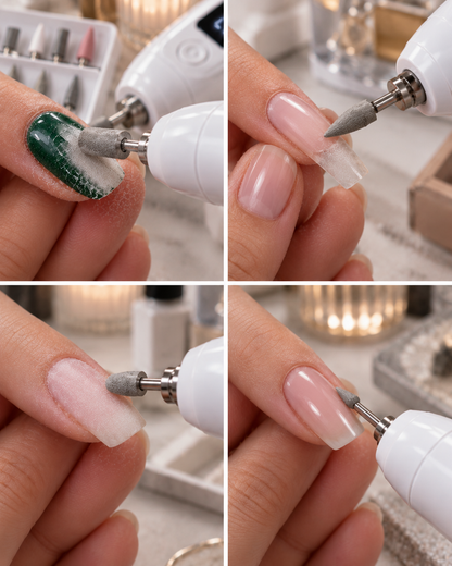 BILLHOL® Precision Electric Nail Drill – Remove, Shape, Smooth & Refine