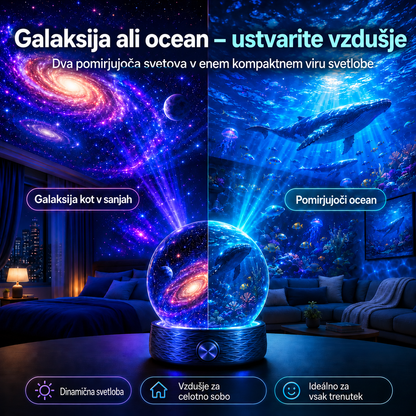 BILLHOL®🪐🌈  2026 PRO MAX 5D – pametni projektor več kot 100 osupljivih svetov z Bluetooth upravljanjem in zvočnimi učinki