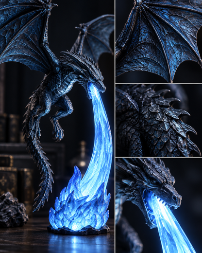 BILLHOL® Dragon Breath Night Lamp – Wake the Dragon After Dark